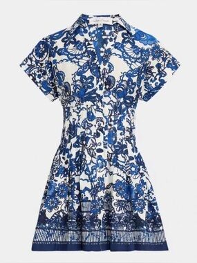 Cara Cara Nash mini dress in Dental Blue, NWOT, Size M/L